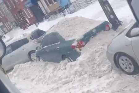 Laughing Philadelphia worker ‘intentionally’ plows snow onto parked cars after Winter Storm Fern in viral video: ‘Happy snow day, motherf–kers’ Laughing Philadelphia worker ‘intentionally’ plows snow onto parked cars after Winter Storm Fern in viral video: ‘Happy snow day, motherf–kers’