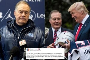 Trump rages against NFL Hall of Fame voters after Bill Belichick falls short of enshrinement Trump rages against NFL Hall of Fame voters after Bill Belichick falls short of enshrinement